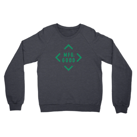 Mfg. Good Logo Sweatshirt - Heather Navy