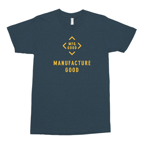 Mfg. Good Logo T-Shirt - Midnight Navy