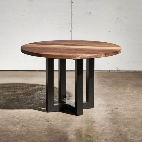 Round Cross Frame Table